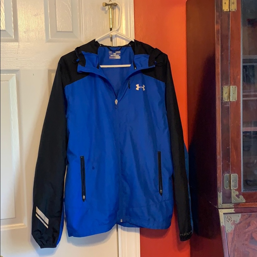 Blue Under Armour Windbreaker